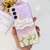 For Samsung Galaxy A25 5G 2023 Case Samsung A15 5G A35 A555G Transparent Soft TPU Etui With Fashion Pattern Galaxy A15 4G Cover