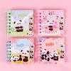 Cartoon Animal Pocket Notebook Wire Bound Memo Notepad 3D Dinosaur Rabbit Panda Mini Spiral Notebook School Office Supplies