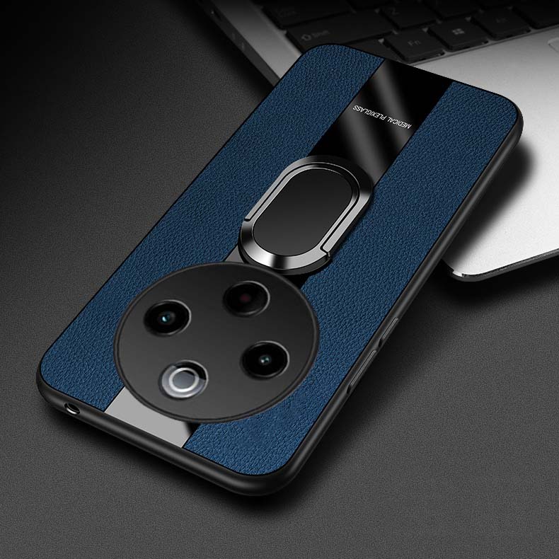 For Vivo Iqoo Z10 Case Business Elliptical Bracket All-Inclusive Shockproof Leather Soft Silicone Fashion for Iqoo Z10 Back Cover