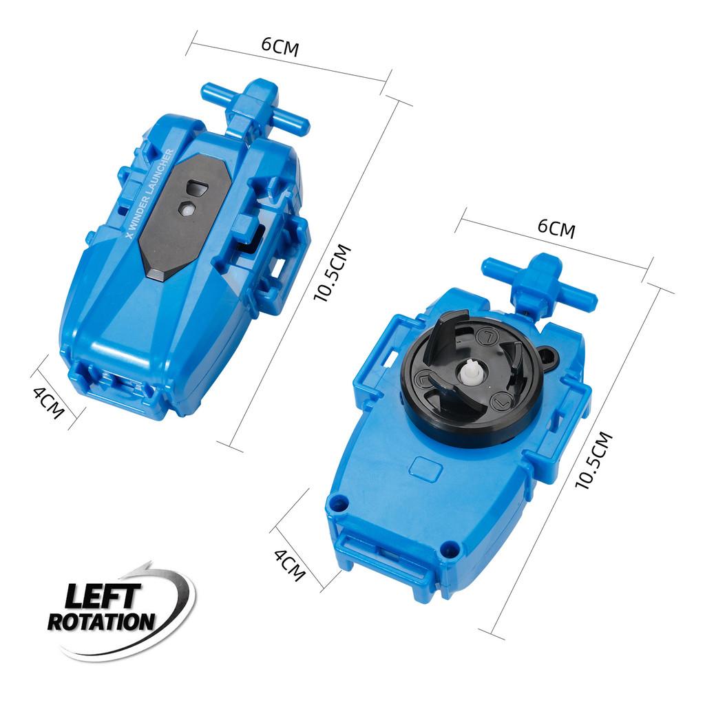 Multicolor Beyblade Plastic Transmitter Launchers For Kids And Hobbyists Toy