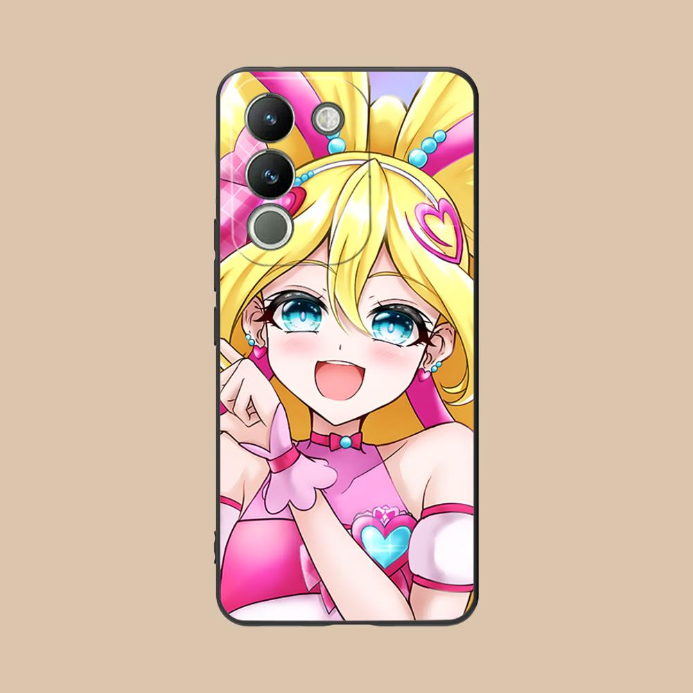 

Sakura Uta Cure Idol Matte TPU Mobile Phone Case for VIVO V60 V50 V40 V30 V29 V27 V25 V23 Pro Lite 5G Colorful Printing Cover vivo V23e