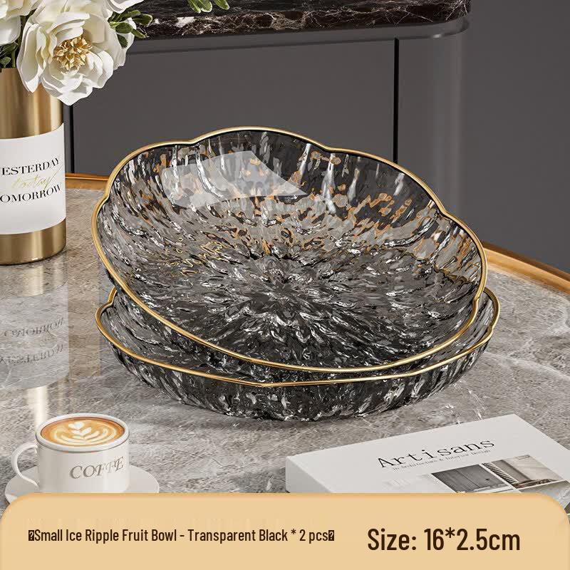 Light Luxury Korean Style Melamine Fruit Plate