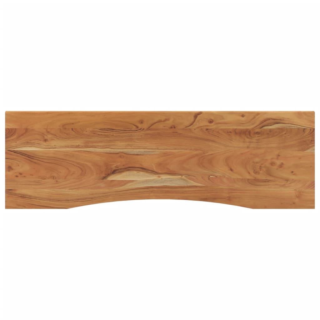 Schreibtischplatte 140 x 50 x 2,5 cm Rechteckig Massives Akazienholz
