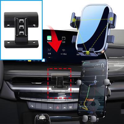 Car Mobile Phone Holder for Cadillac XT4 2025 2025 2026 GPS Bracket Navigation Stand Auto Accessories