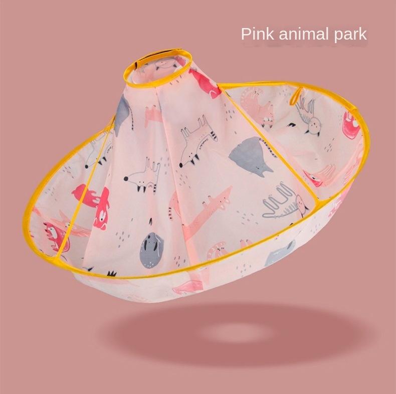 Children's Hairdressing Cloths Folding Cape Cloths Hairdressing Parlors Hairdressing Cape Non-stick Polyester Tuff Cape