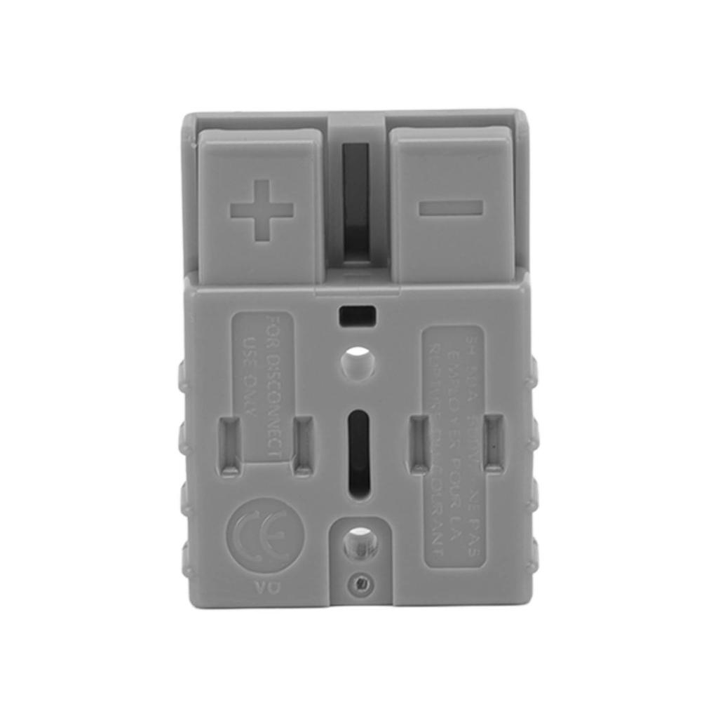 50A 600V Connector Double Pole High Current Power Supply Plug Connector for Solar Panel Dual Battery System