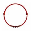 Hand-Woven Beaded Red String Bracelet Set  Lucky Protection Braided Bracelets for Men Women, Boho Minimalist Friendship Jewelry Gift