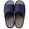 Nitori Comfort Asa Size 2113300015976 Slippers, Large, Navy, gSRm5, L,