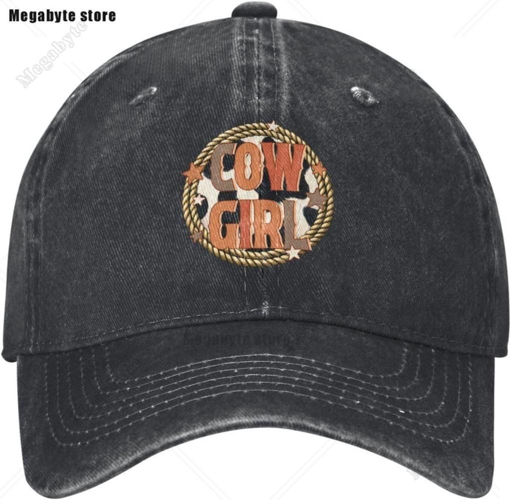 Western Cowgirl Long Live The Cowgirls Baseball Cap Golf Hat Dad Hat Vintage Cotton Washed Baseball Caps for Women Unisex