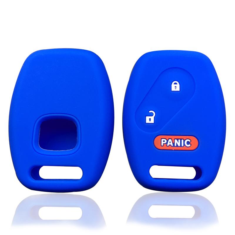 Remote Car Key Case Holder for Honda Fit 2010 Civic CRV Stream Chord 7 Jazz Gr8 Insight 2007 2008 2009 Accord2/3/3/4Button Cap