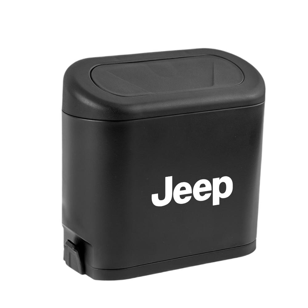 For Jeep Auto Door Seat Back Trash Bin Auto Organizer Storage Box Car Trash Can Garbage Rubbish Holder For Jeep Renegade Wran