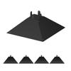 Squirrels Baffle Squirrels Proof Bird Feeders Baffle Wrap Around Squirrels Baffle Squirrels Guard for Bird Feeders Rod