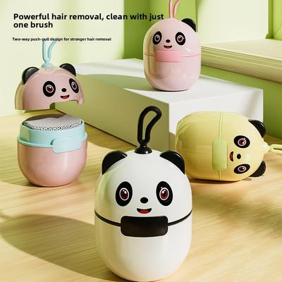 Mini Hair Brush - Portable and Compact Mini Pet Hair Roller for Home Use - Removes Hair From Clothes and Cleans The Rolling Drum