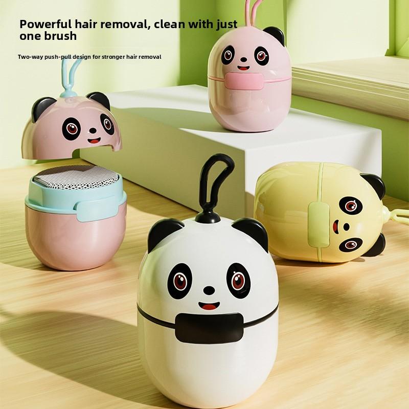 Mini Hair Brush - Portable and Compact Mini Pet Hair Roller for Home Use - Removes Hair From Clothes and Cleans The Rolling Drum