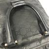 GUCCI 012-0380 Logo GG Vertical Tote Bag Hand Bag Nylon Black