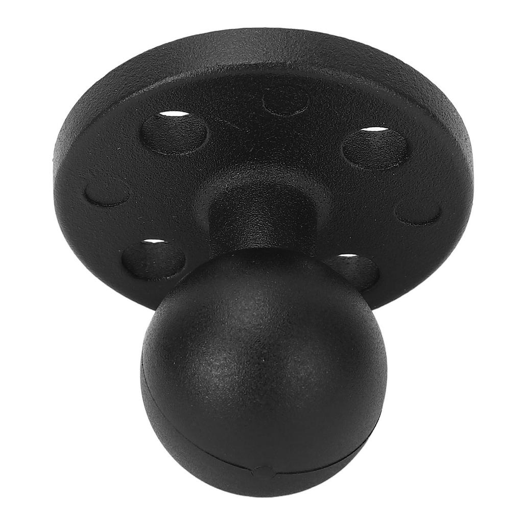 25mm 1in Metal AMPS Adapter Plate Aluminum Alloy Non Slip Ball Adapter with Round Plate for Boats Kayaks Semi Trucks