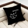 For Autistic Cat Autism Puzzle Throw Pillow Case Sham Xcm Xcm Square Car Pillowcase Pad Cushion Cover