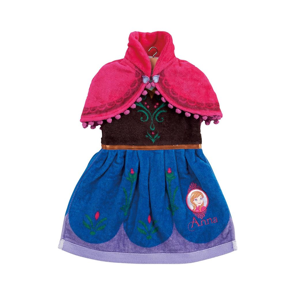 Marushin Dress Towel, Disney Frozen, Approx. 36 x 41 cm, Dressy Anna, 2005019900