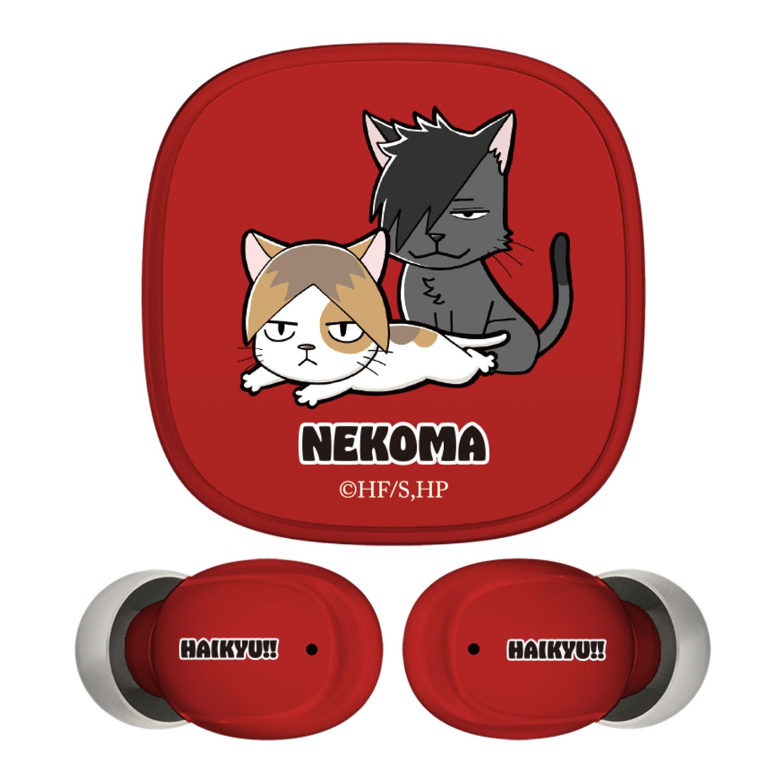 

Tama Electronics Industry Полностью беспроводные наушники Haikyu!! (красный) красный