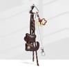 Bag Charm Fashionable Small Cat Pendant  PU Leather Rope Decoration Holder Bag Charm For Handbags And Backpacks