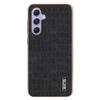 For Samsung Galaxy S23 FE Phone Case Crocodile Texture Electroplating Leather Back Cover