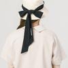 DOYOUKNOWMC ALL SEASON Scarf Ribbon Decoration Beige Bucket Hat