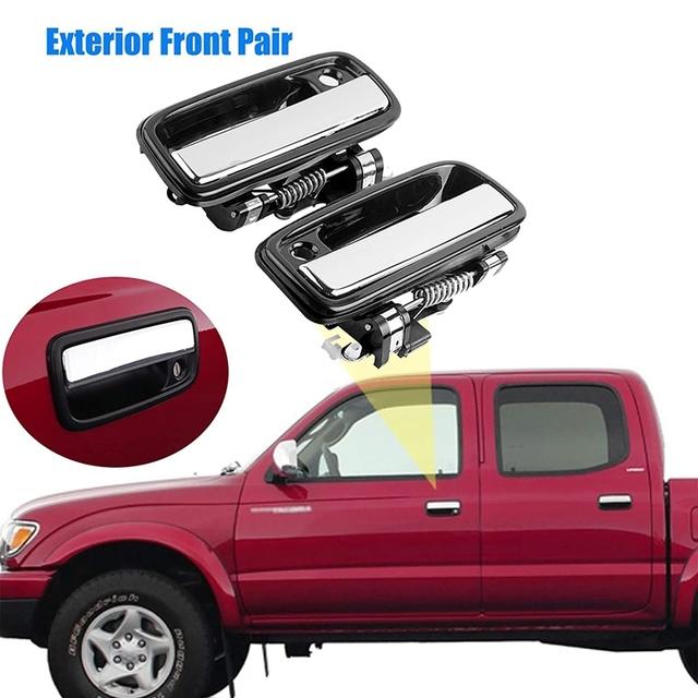 1 pereche șofer față stânga și mâner de ușă exterioară dreapta pentru Toyota Tacoma 1995-2004 Hilux 02-12 69220-35020 69210-35020 piese auto