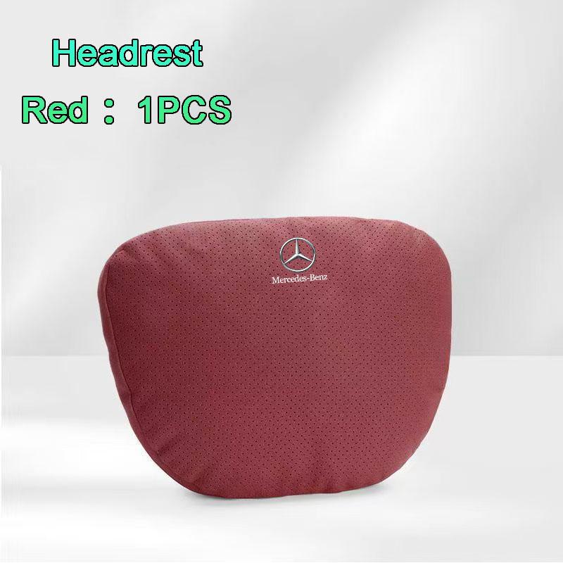 

Car headrest lumbar support set,car neck protection waist cushion,car accessories,for mercedes-benz CLA CES CLS SLK GLK CLK SLS
