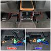 Para Lexus ES 2018 2024 ES200 ES250 ES300 ES350 Bajo Asiento Piso AC Aire Acondicionado Salida de Ventilación Rejilla Cubierta Embellecedor Estilo de Coche