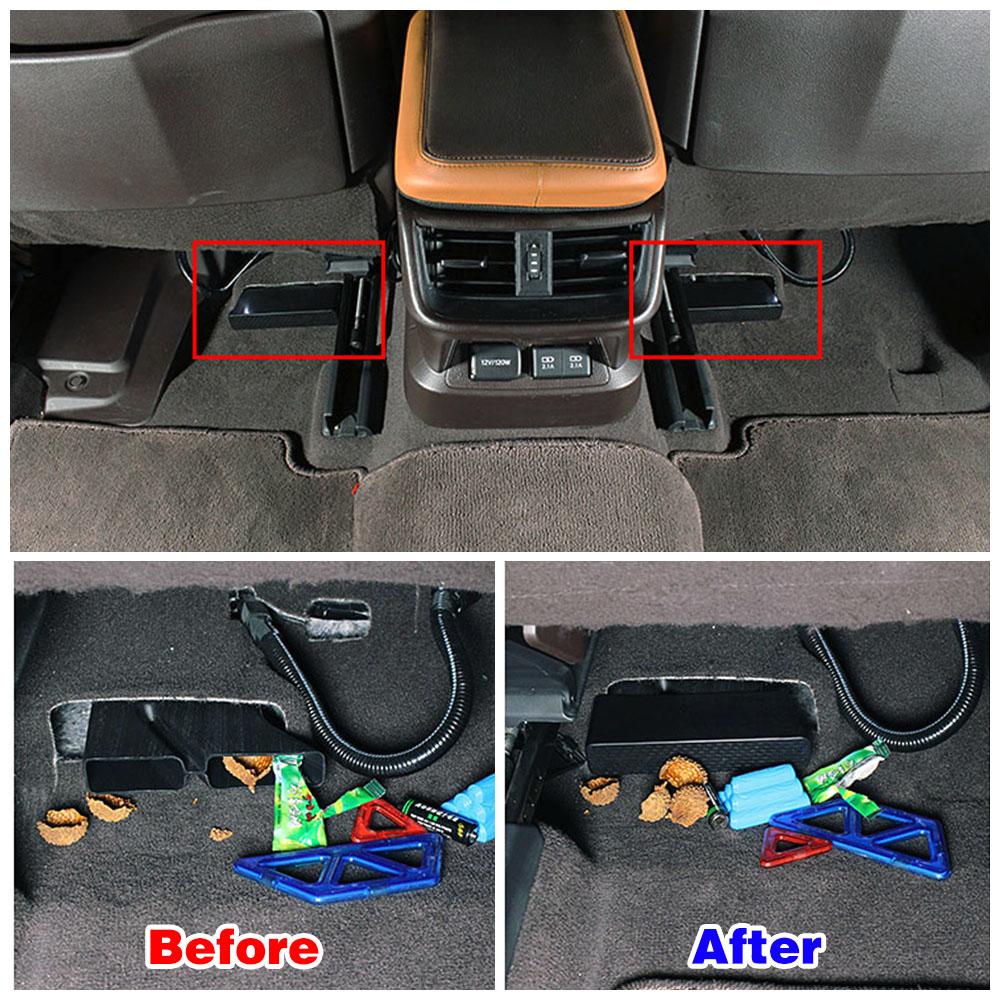 Para Lexus ES 2018 2024 ES200 ES250 ES300 ES350 Bajo Asiento Piso AC Aire Acondicionado Salida de Ventilación Rejilla Cubierta Embellecedor Estilo de Coche