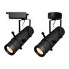 3000-6000K 5W-15W Cob Dimming Track Spotlight Square Spotlight Ceiling Light Gallery Restaurant Museum LED Cut Lamps HOT