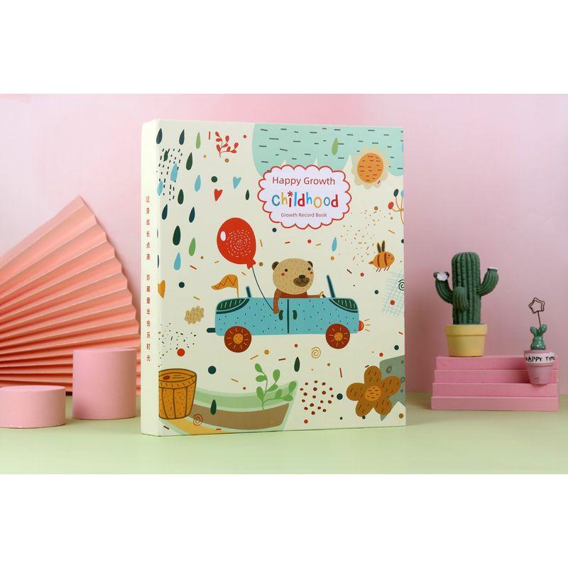Loose-Leaf Storage Book A4 Document Folder Kindergarten Growth Record Favorites A5 Award Works Collection Book Weng An County Demonstration Kindergarten