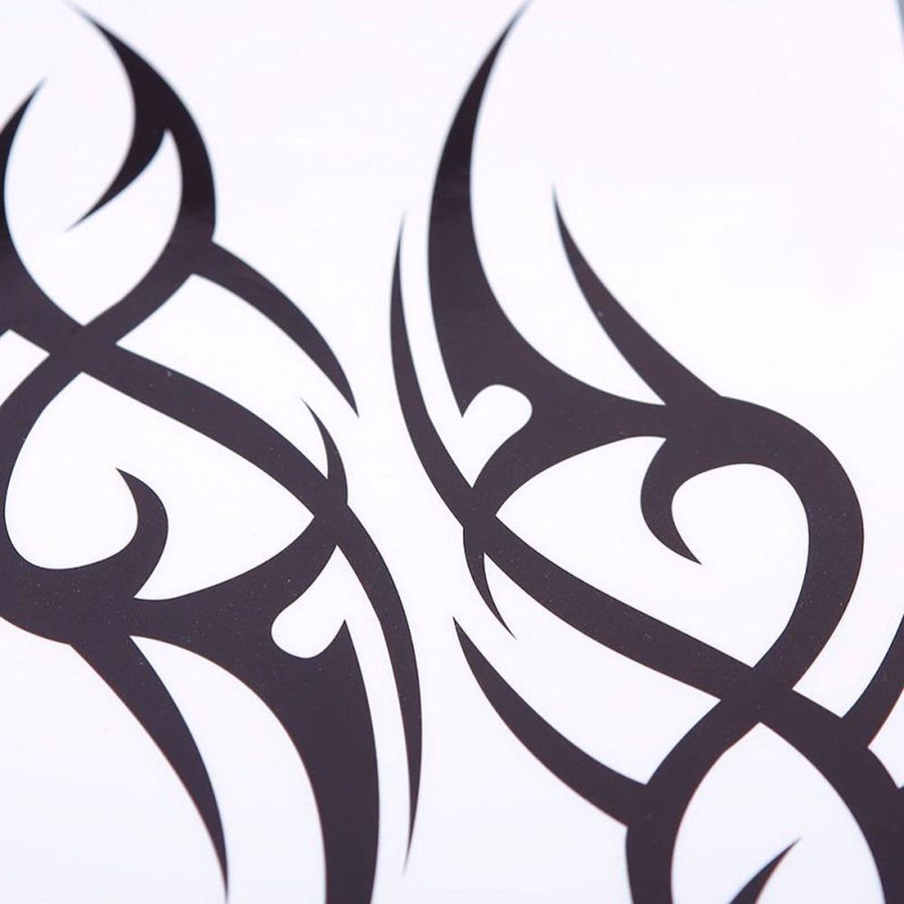 2 Pcs Stylish 3D New Man's Half Sleeve Arm Temporary Totem Tattoo Stickers Body Art Tatoo