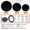 Non-slip 4/6/8 Inch Round Deck Cover Yacht Inspection Hole White Black Hatch Hand Hole Covers Inspection Work Cover Hatch