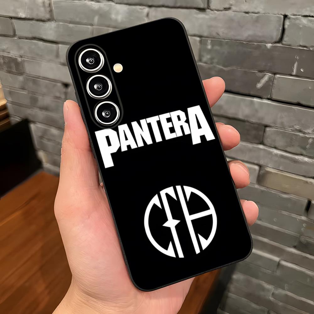 Music Pantera Band Phone Case For Samsung S26 S25 Plus S20 S20 Plus S22 Ultra S23 FE S21 Plus S21 Ultra Soft Cover