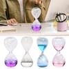Traumblase Sanduhr Bewegungstimer Dekorative Tischdekoration Handwerk Glasbau Blasen-Sand Singendes Traumglas Flüssigkeit