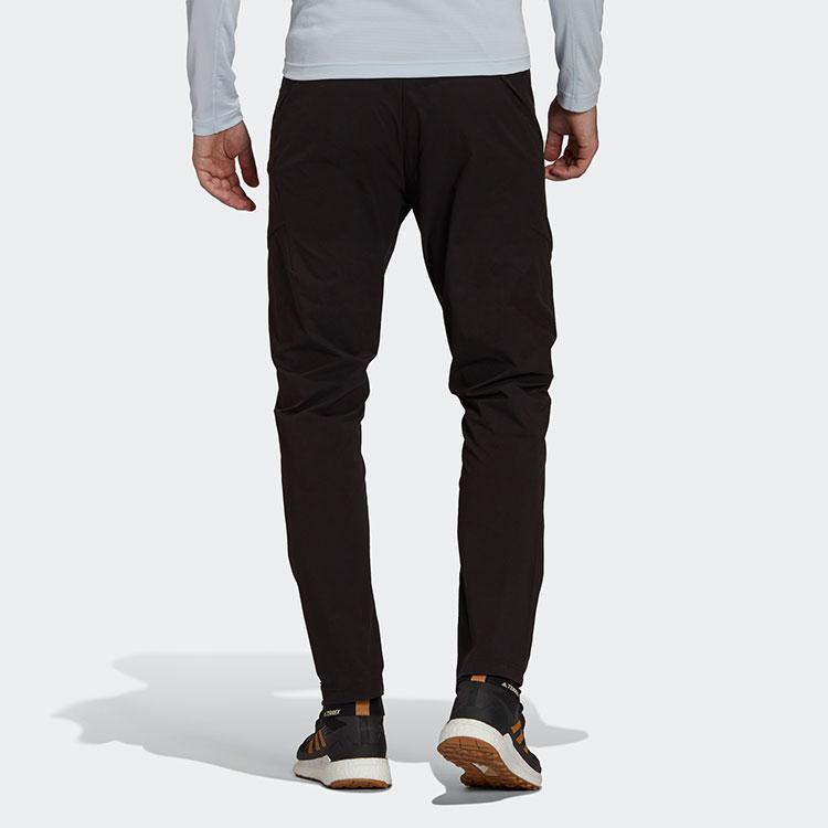 Adidas Terrex Insp Ms Outdoor Climbing Waterproof Reflective Logo Sports Pants Men Bottoms Black GR9996