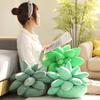 Creative Fleshy Throw Pillow Simulation Flower Cuddly Plush Toy Waist Cushion Doll Home Decoration Doll Girls Holiday Gift