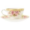 Noritake Hartford Bone China Cup and Saucer (for Both Coffee and Tea), 190cc, T97221/4861