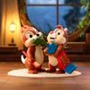 52TOYS Blind Box CHIP DALE Buddies Series Chip and Dale Figure Blind Box Trading Figure Collection Painted Figure