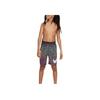 Nike Pantaloncini da Spiaggia Sportivi Casual con Stampa Integrale Logo Degradé Pantaloncini Bambino Nero FZ6495-010