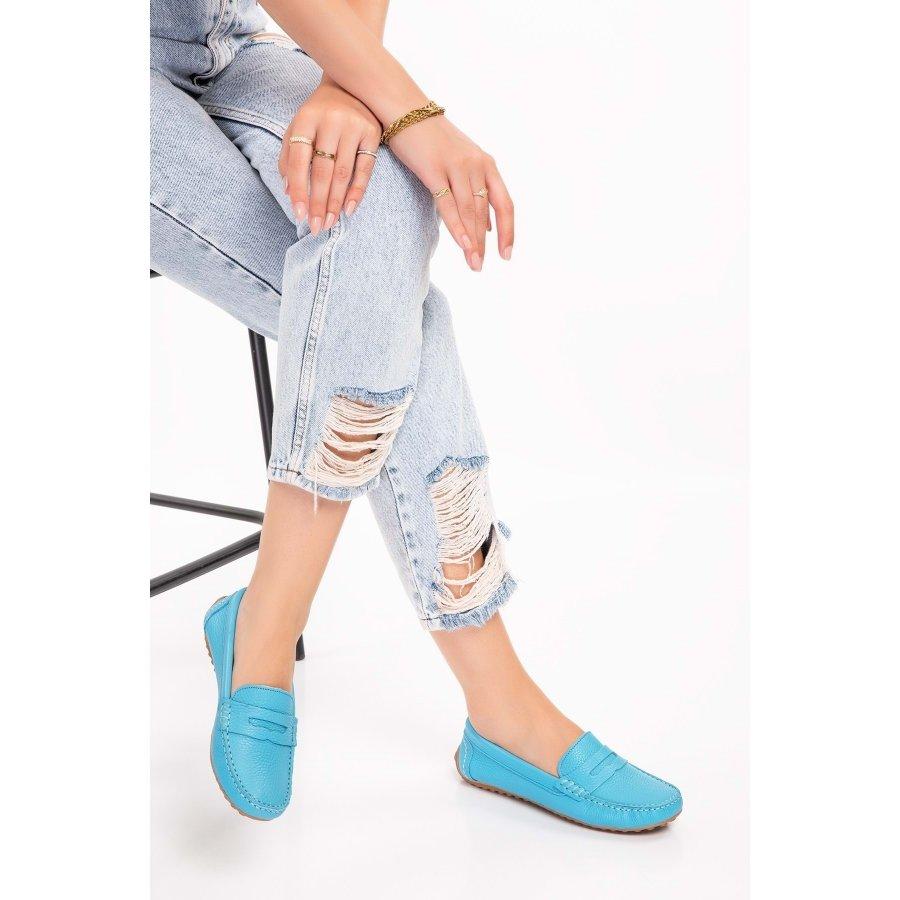 Damen-Freizeitschuhe aus echtem Leder