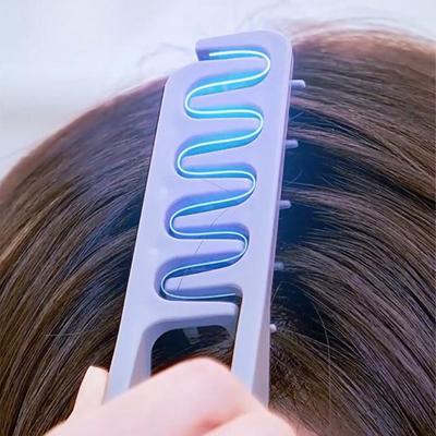 Pente de Cabelo de Dentes Largos Pente para Risca de Cabelo Pentes para Franja Ferramenta de Cabeleireiro para Topo de Raiz de Cabelo Fofo para Mulheres e Homens
