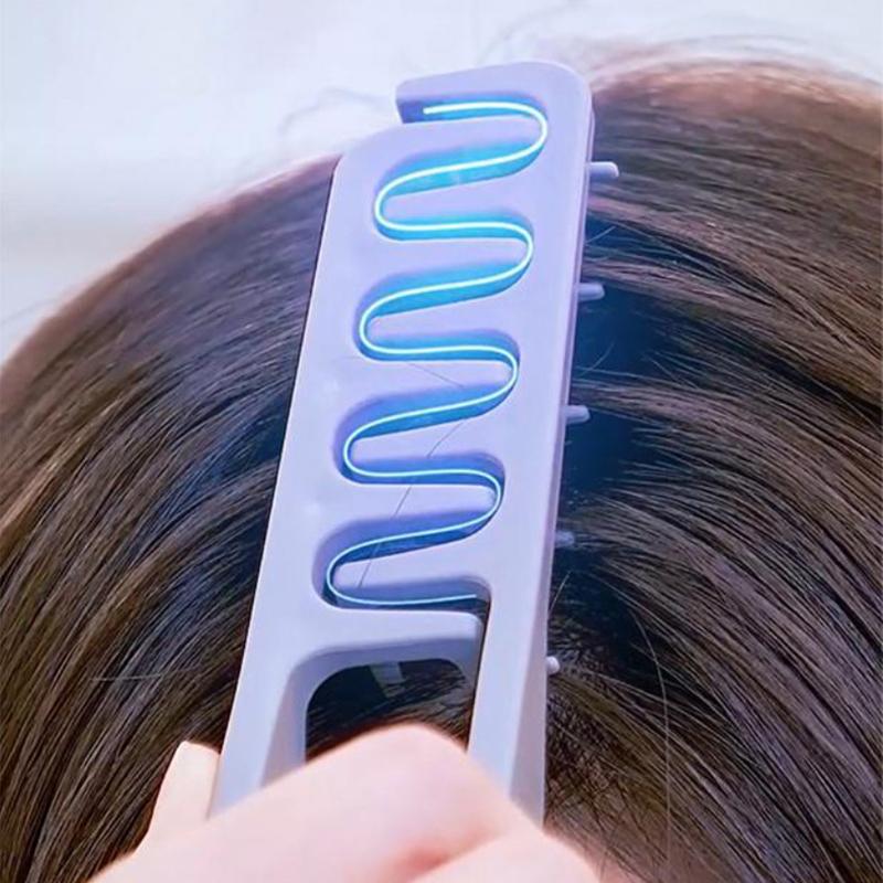 Wide-Tooth Hair Styling Comb Hair Seam Comb Bangs Combs Styling Hair Root Top Fluffy Hairdressing Tool For Women And Men