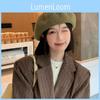 Comfortable Warm Beret For Women Fashionable Cotton Hat In Black Blue And More