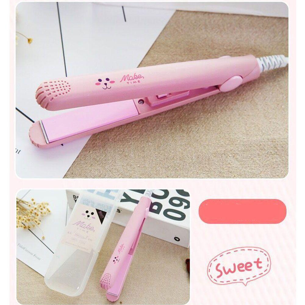 

Електрична шина для бігуді 2 в 1 Ceramics для студентів рожевий