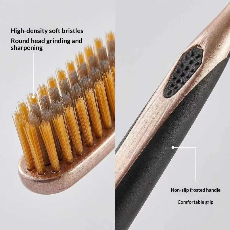 Soft Bristled Large Head Toothbrush Anti-Slip Wide Grip Handle 1/5 Pcs Optional Suitable for Student Dorm Oral Care