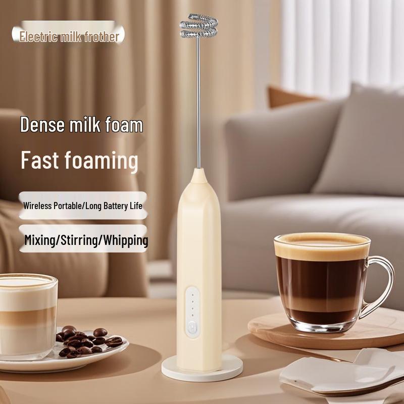 Wireless Electric Milk Frother & Egg Beater