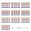 1500PCS Child Reward Stickers Motivational Stickers for Child Teacher Classroom Behaviour Reward Sticker Star Decals