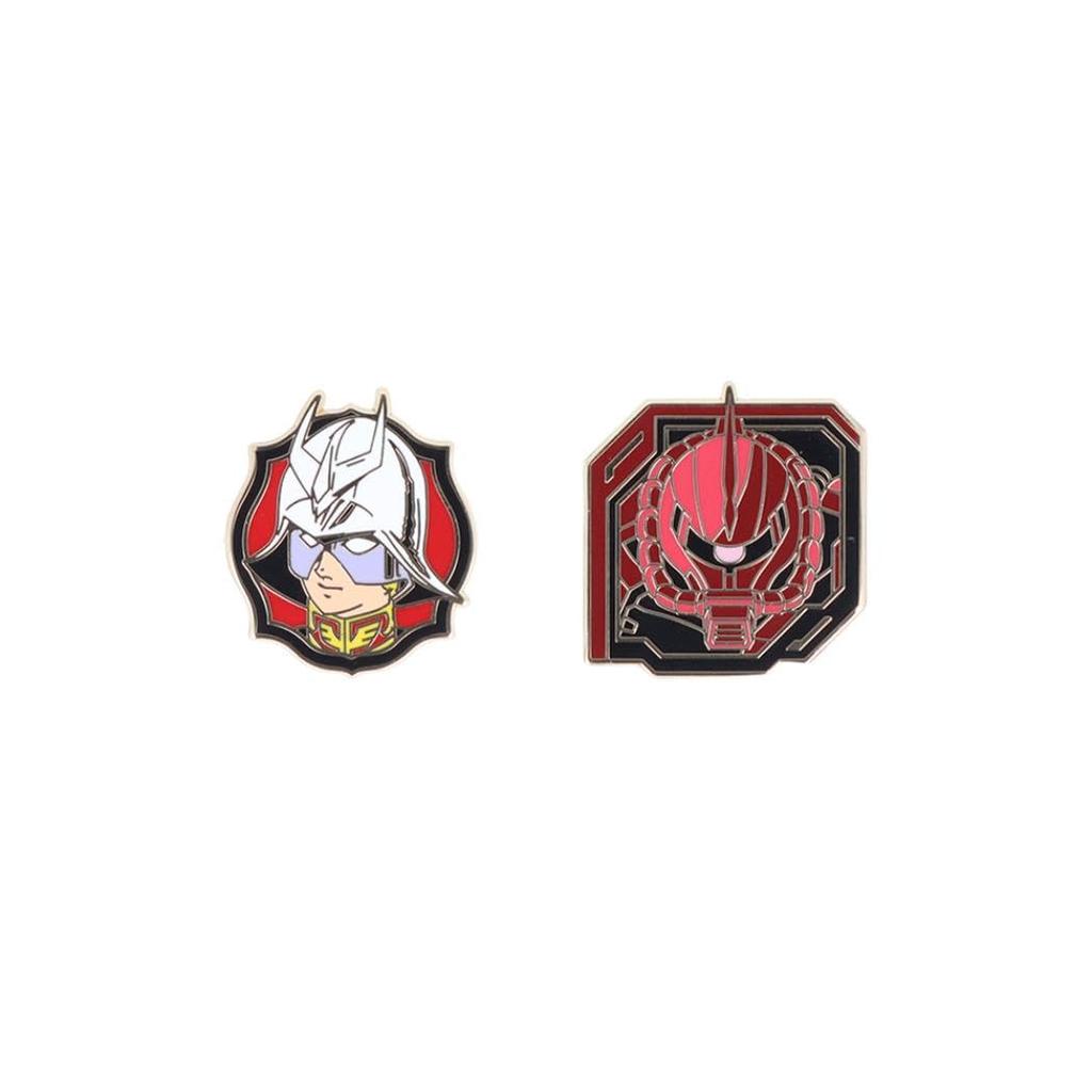 Mobile Suit Gundam Pin Zaku [Pin Badge] Set/Char & Char's